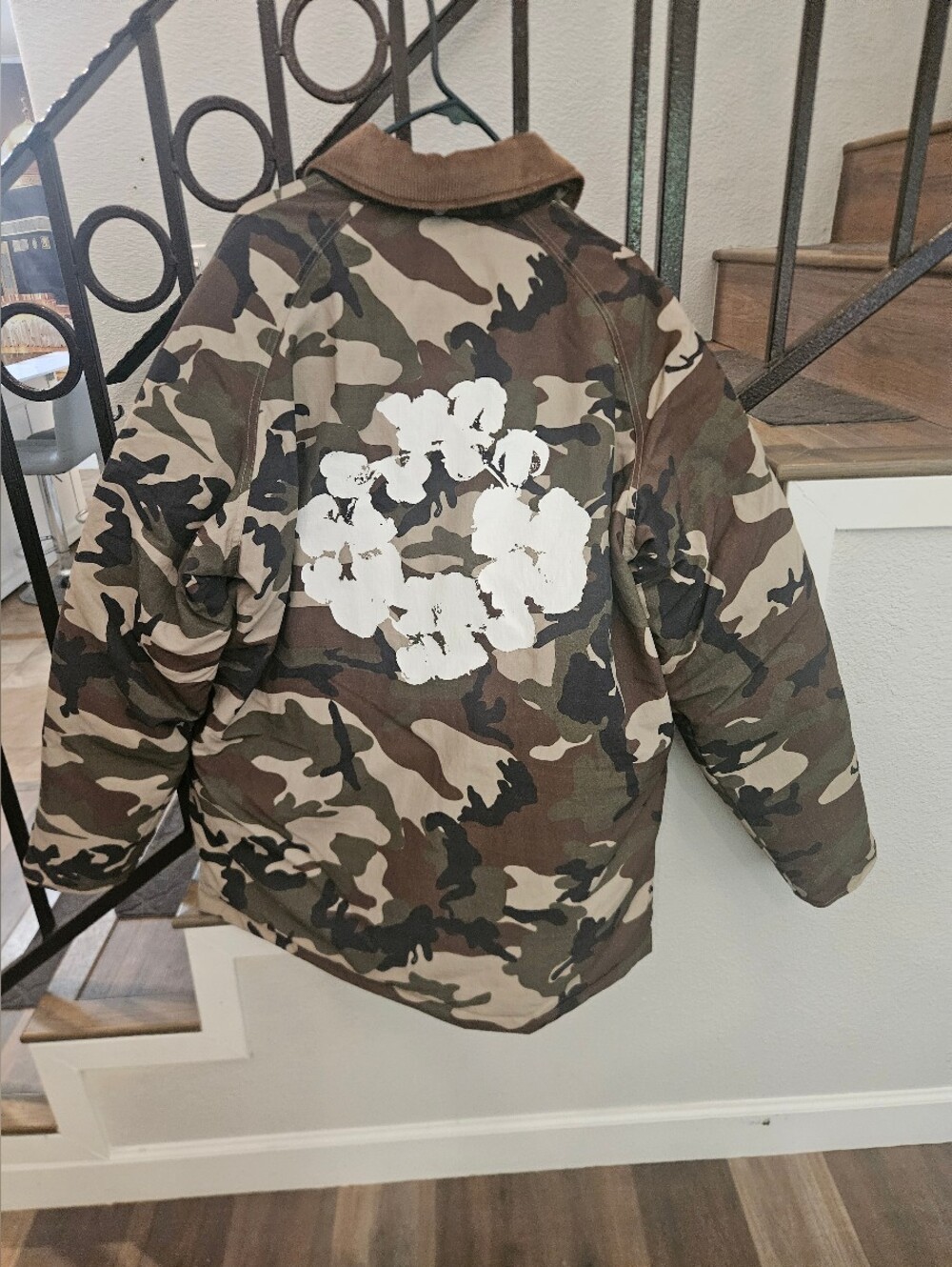 Denim Tears X Stussy Riptop Camouflage Army Jacket